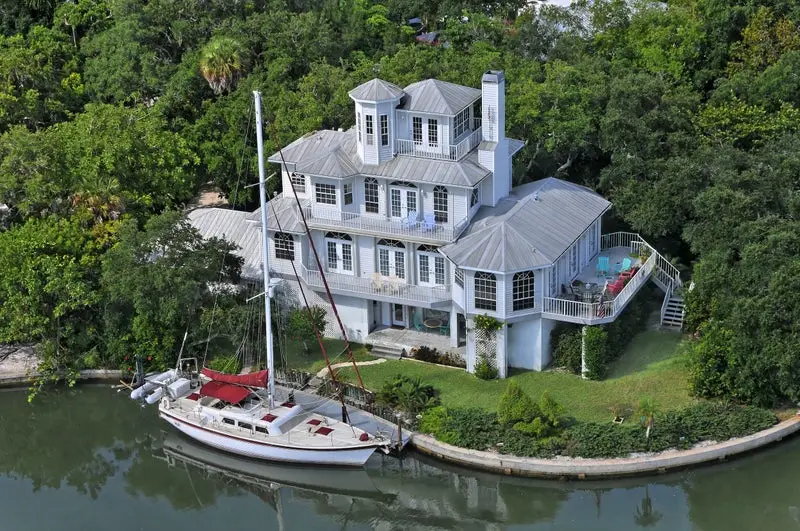 Siesta Key, Florida waterfront homes