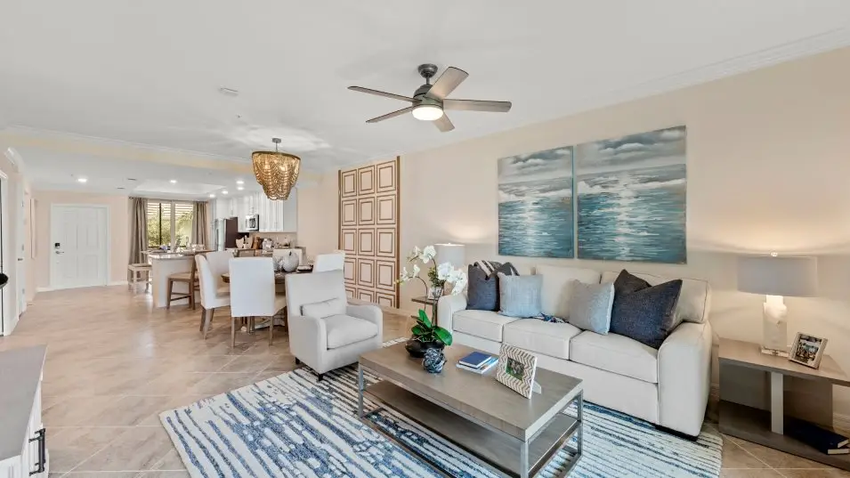 Bromelia Ii model interior at Calusa Country Club in Lakewood Ranch, Florida photo 8