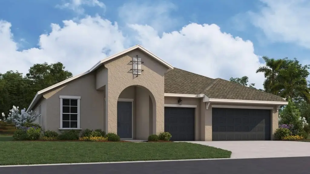 Parrish FL new construction single-family home exterior